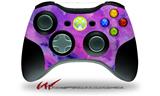 XBOX 360 Wireless Controller Decal Style Skin - Painting Purple Splash (CONTROLLER NOT INCLUDED)