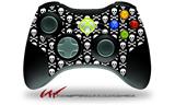 XBOX 360 Wireless Controller Decal Style Skin - Skull and Crossbones Pattern (CONTROLLER NOT INCLUDED)