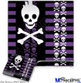 Decal Skin compatible with Sony PS3 Slim Skulls and Stripes 6