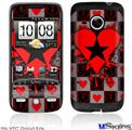 HTC Droid Eris Skin - Emo Star Heart