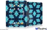 iPad Skin - Abstract Floral Blue
