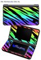Tiger Rainbow - Decal Style Skin fits Nintendo DSi XL (DSi SOLD SEPARATELY)