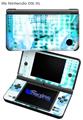 Electro Graffiti Blue - Decal Style Skin fits Nintendo DSi XL (DSi SOLD SEPARATELY)