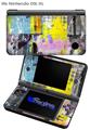 Graffiti Pop - Decal Style Skin fits Nintendo DSi XL (DSi SOLD SEPARATELY)