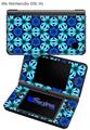 Daisies Blue - Decal Style Skin fits Nintendo DSi XL (DSi SOLD SEPARATELY)