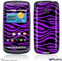 LG Vortex Skin - Purple Zebra