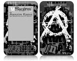 Anarchy - Decal Style Skin fits Amazon Kindle 3 Keyboard (with 6 inch display)