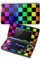 Rainbow Checkerboard - Decal Style Skin fits Nintendo 3DS (3DS SOLD SEPARATELY)