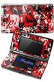 Red Graffiti - Decal Style Skin fits Nintendo 3DS (3DS SOLD SEPARATELY)