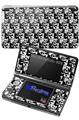 Skull Checker - Decal Style Skin fits Nintendo 3DS (3DS SOLD SEPARATELY)