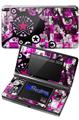 Pink Star Splatter - Decal Style Skin fits Nintendo 3DS (3DS SOLD SEPARATELY)