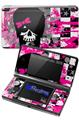 Scene Girl Skull - Decal Style Skin fits Nintendo 3DS (3DS SOLD SEPARATELY)