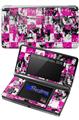 Pink Graffiti - Decal Style Skin fits Nintendo 3DS (3DS SOLD SEPARATELY)