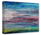 Gallery Wrapped 11x14x1.5  Canvas Art - Landscape Abstract RedSky