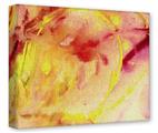 Gallery Wrapped 11x14x1.5  Canvas Art - Painting Yellow Splash