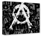 Gallery Wrapped 11x14x1.5 Canvas Art - Anarchy
