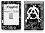 Anarchy - Decal Style Skin (fits 4th Gen Kindle with 6inch display and no keyboard)