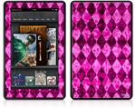 Amazon Kindle Fire (Original) Decal Style Skin - Pink Diamond