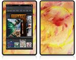 Amazon Kindle Fire (Original) Decal Style Skin - Painting Yellow Splash