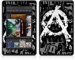 Amazon Kindle Fire (Original) Decal Style Skin - Anarchy