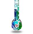WraptorSkinz Skin Decal Wrap compatible with Beats Solo HD (Original) Rainbow Graffiti (HEADPHONES NOT INCLUDED)
