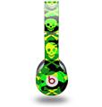 WraptorSkinz Skin Decal Wrap compatible with Beats Solo HD (Original) Skull Camouflage (HEADPHONES NOT INCLUDED)