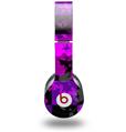 WraptorSkinz Skin Decal Wrap compatible with Beats Solo HD (Original) Purple Star Checkerboard (HEADPHONES NOT INCLUDED)