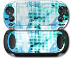 Electro Graffiti Blue - Decal Style Skin fits Sony PS Vita