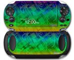 Rainbow Butterflies - Decal Style Skin fits Sony PS Vita