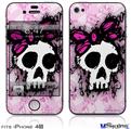 iPhone 4S Decal Style Vinyl Skin - Sketches 3