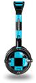 Checkers Blue Decal Style Skin fits Skullcandy Lowrider Headphones (HEADPHONES  SOLD SEPARATELY)