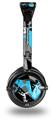 SceneKid Blue Decal Style Skin fits Skullcandy Lowrider Headphones (HEADPHONES  SOLD SEPARATELY)