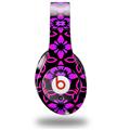 WraptorSkinz Skin Decal Wrap compatible with Beats Studio (Original) Headphones Pink Floral Skin Only (HEADPHONES NOT INCLUDED)