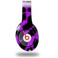 WraptorSkinz Skin Decal Wrap compatible with Beats Studio (Original) Headphones Purple Leopard Skin Only (HEADPHONES NOT INCLUDED)