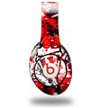 WraptorSkinz Skin Decal Wrap compatible with Beats Studio (Original) Headphones Red Graffiti Skin Only (HEADPHONES NOT INCLUDED)