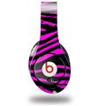 WraptorSkinz Skin Decal Wrap compatible with Beats Studio (Original) Headphones Pink Zebra Skin Only (HEADPHONES NOT INCLUDED)