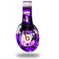 WraptorSkinz Skin Decal Wrap compatible with Beats Studio (Original) Headphones Purple Graffiti Skin Only (HEADPHONES NOT INCLUDED)