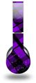 WraptorSkinz Skin Decal Wrap compatible with Beats Wireless (Original) Headphones Purple Plaid Skin Only (HEADPHONES NOT INCLUDED)
