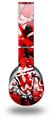 WraptorSkinz Skin Decal Wrap compatible with Beats Wireless (Original) Headphones Red Graffiti Skin Only (HEADPHONES NOT INCLUDED)