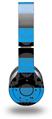 WraptorSkinz Skin Decal Wrap compatible with Beats Wireless (Original) Headphones Skull Stripes Blue Skin Only (HEADPHONES NOT INCLUDED)
