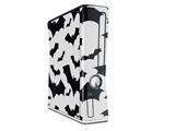 Deathrock Bats Decal Style Skin for XBOX 360 Slim Vertical