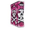 Pink Bow Princess Decal Style Skin for XBOX 360 Slim Vertical