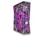 Butterfly Graffiti Decal Style Skin for XBOX 360 Slim Vertical