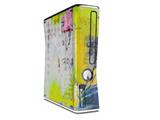 Graffiti Graphic Decal Style Skin for XBOX 360 Slim Vertical