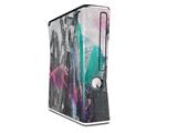 Graffiti Grunge Decal Style Skin for XBOX 360 Slim Vertical