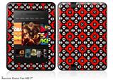 Goth Punk Skulls Decal Style Skin fits 2012 Amazon Kindle Fire HD 7 inch