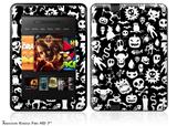 Monsters Decal Style Skin fits 2012 Amazon Kindle Fire HD 7 inch