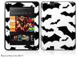 Deathrock Bats Decal Style Skin fits 2012 Amazon Kindle Fire HD 7 inch