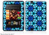 Daisies BlueDecal Style Skin fits 2012 Amazon Kindle Fire HD 7 inch