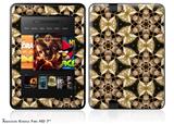 Leave Pattern 1 BrownDecal Style Skin fits 2012 Amazon Kindle Fire HD 7 inch